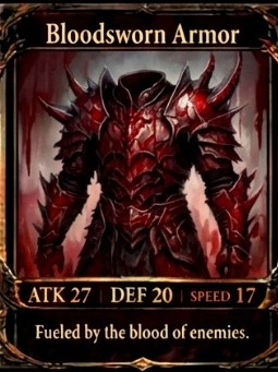 Bloodsworn Armor
