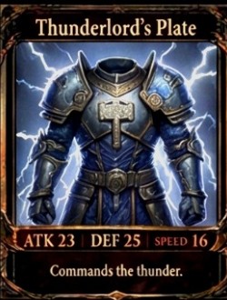 Thunderlord’s Plate