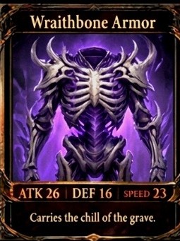 Wraithbone Armor