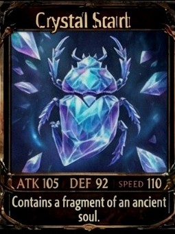 Crystal Scarab