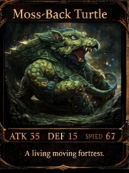 Moss-Back Turtle