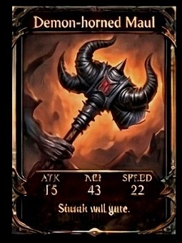 Demon-horned Maul