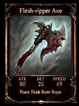 Flesh-ripper Axe