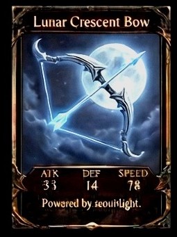 Lunar Crescent Bow