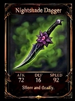 Nightshade Dagger