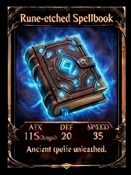Rune-etched Spellbook