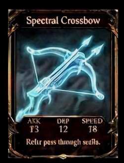 Spectral Crossbow