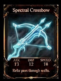 Spectral Crossbow