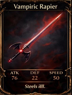 Vampiric Rapier